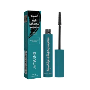 Liquid Lash Extensions Mascara - Waterproof, Smudge-Proof Volumizing & Lengthening Mascara for Natural False Lashes Effect | Vegan & Hypoallergenic Formula | 10.7g/0.38 OZ (Black)
