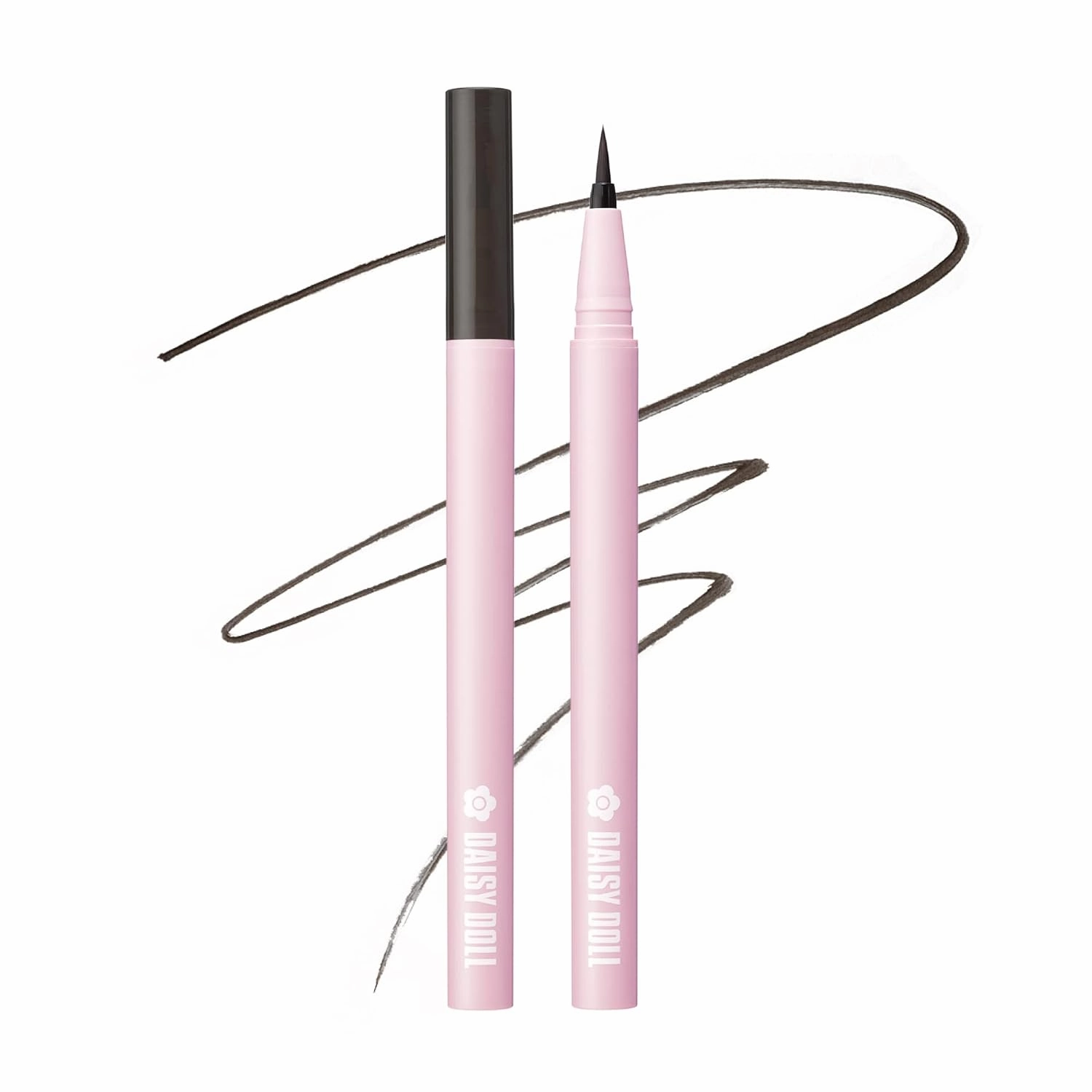 Liquid Eyeliner, Waterproof & Smudge-Resistant, Eye Make, Quick-Drying & Long-Lasting Japanese Eyeliner for Sensitive Eyes, 0.02 Fl Oz, Black