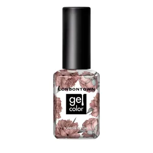 LONDONTOWN UV/LED Gel Nail Polish - Long Lasting, Chip Resistant High Shine Color - Glossy Shimmery Natural Beige Brown, 12ml/.40fl oz