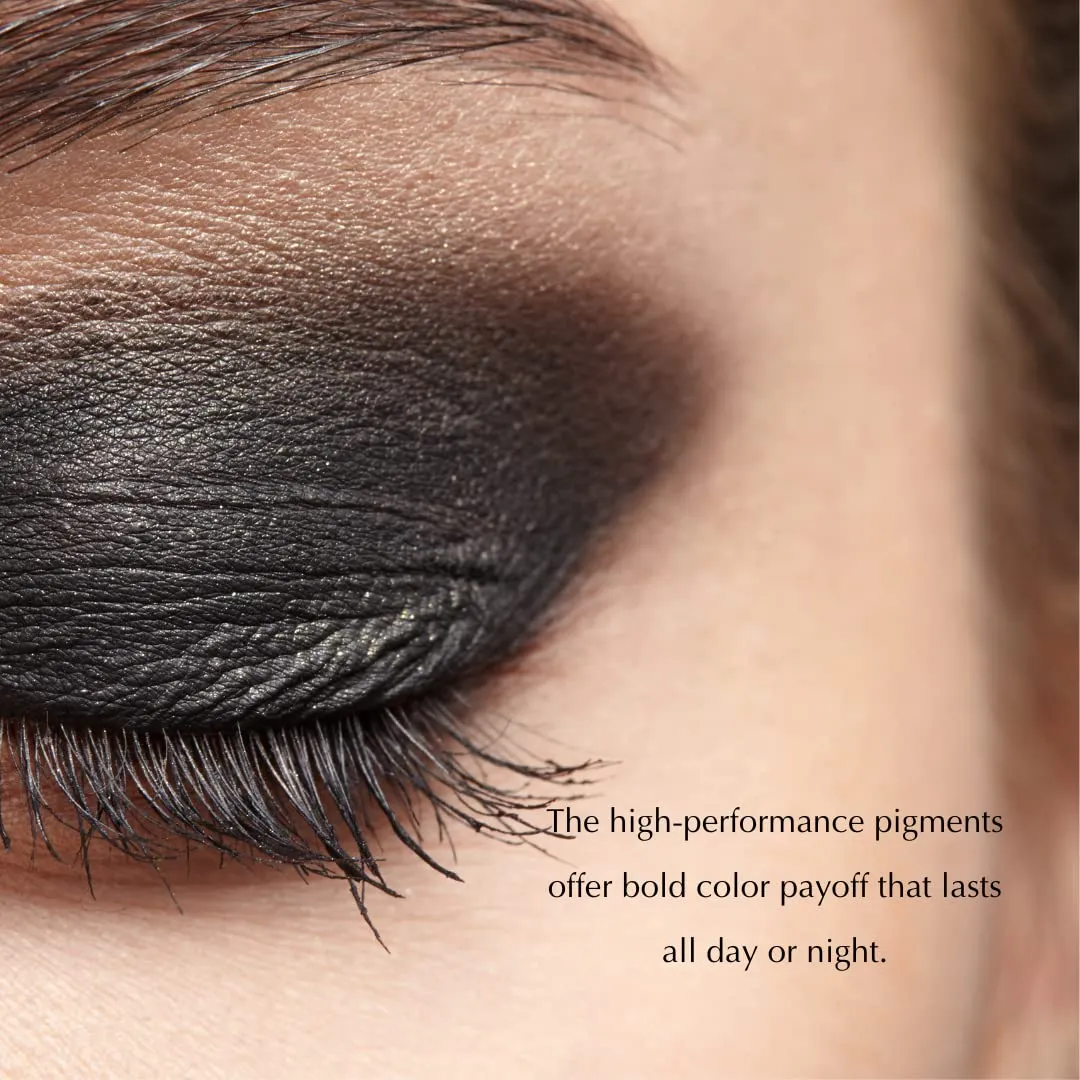 Long Lasting Glide-On Gel Eyeliner Pencil | Gluten-Free, Hypoallergenic, Vegan | 1.2ml | Moonlight Black Shimmer by Dr. Liia