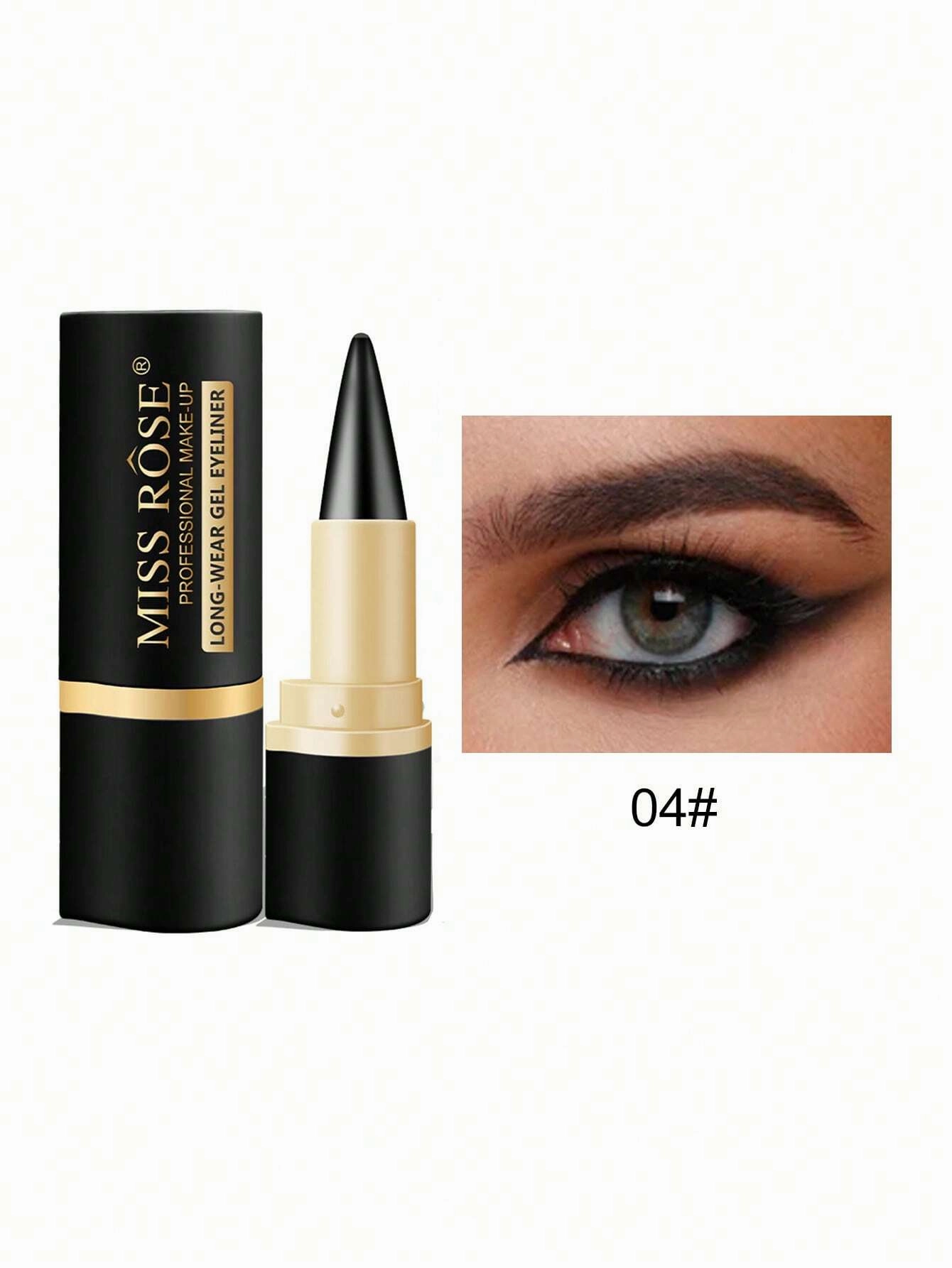 Long Wearing Waterproof Black Eyeliner Lip Stick Design