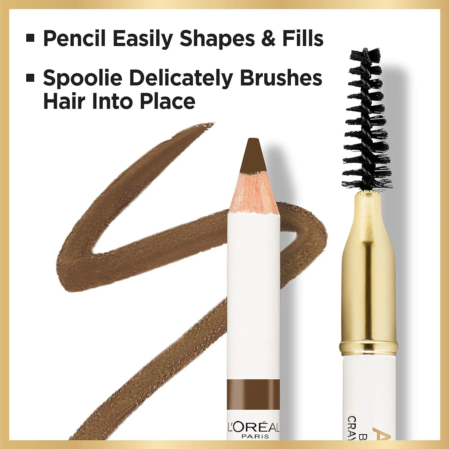 L’Oréal Paris Age Perfect Brow Magnifying Pencil with Vitamin E, Blonde