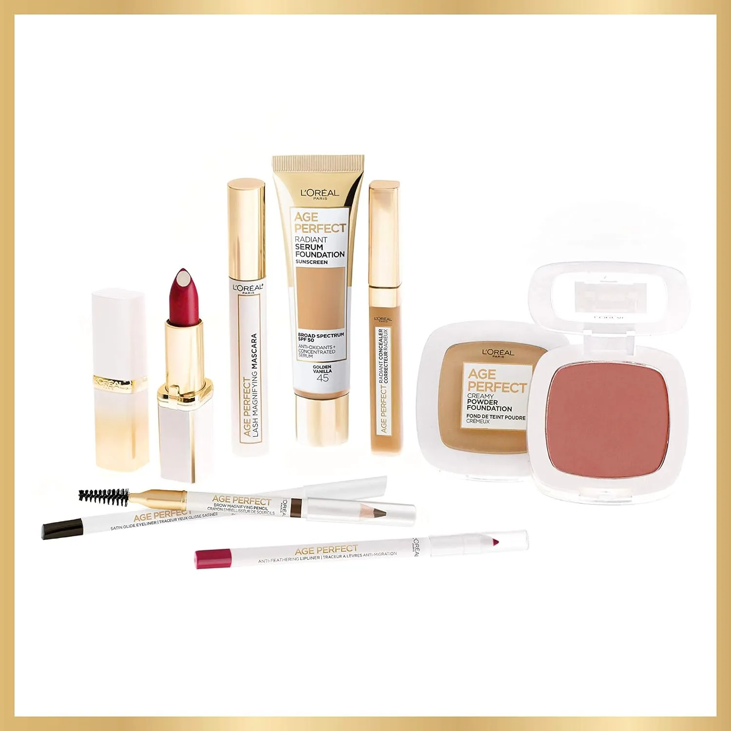 L’Oréal Paris Age Perfect Brow Magnifying Pencil with Vitamin E, Blonde
