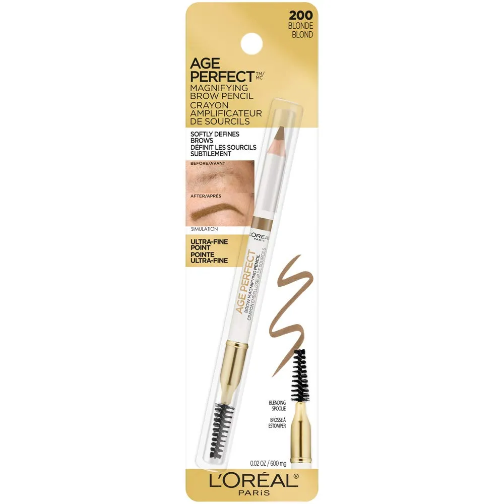 L’Oréal Paris Age Perfect Brow Magnifying Pencil with Vitamin E, Blonde
