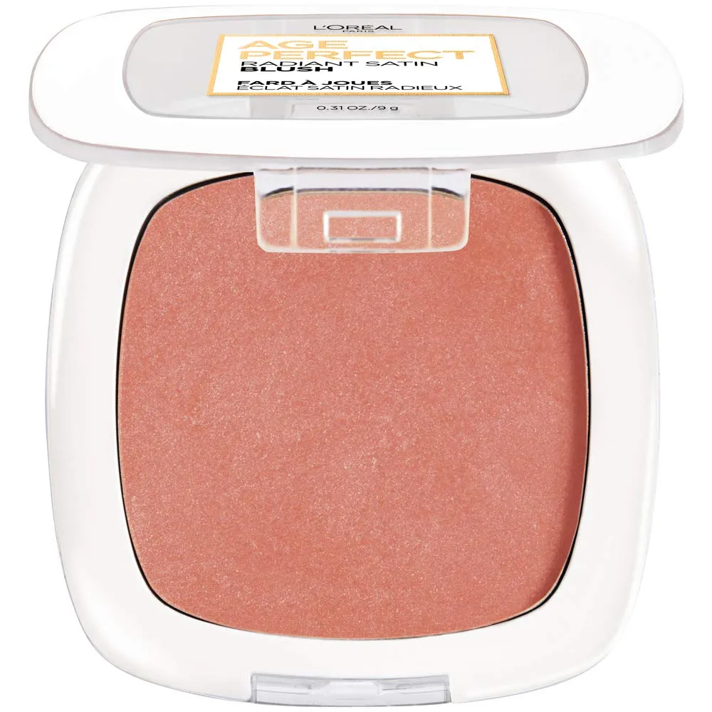 L’Oréal Paris Age Perfect Radiant Satin Blush with Camellia Oil, Peony
