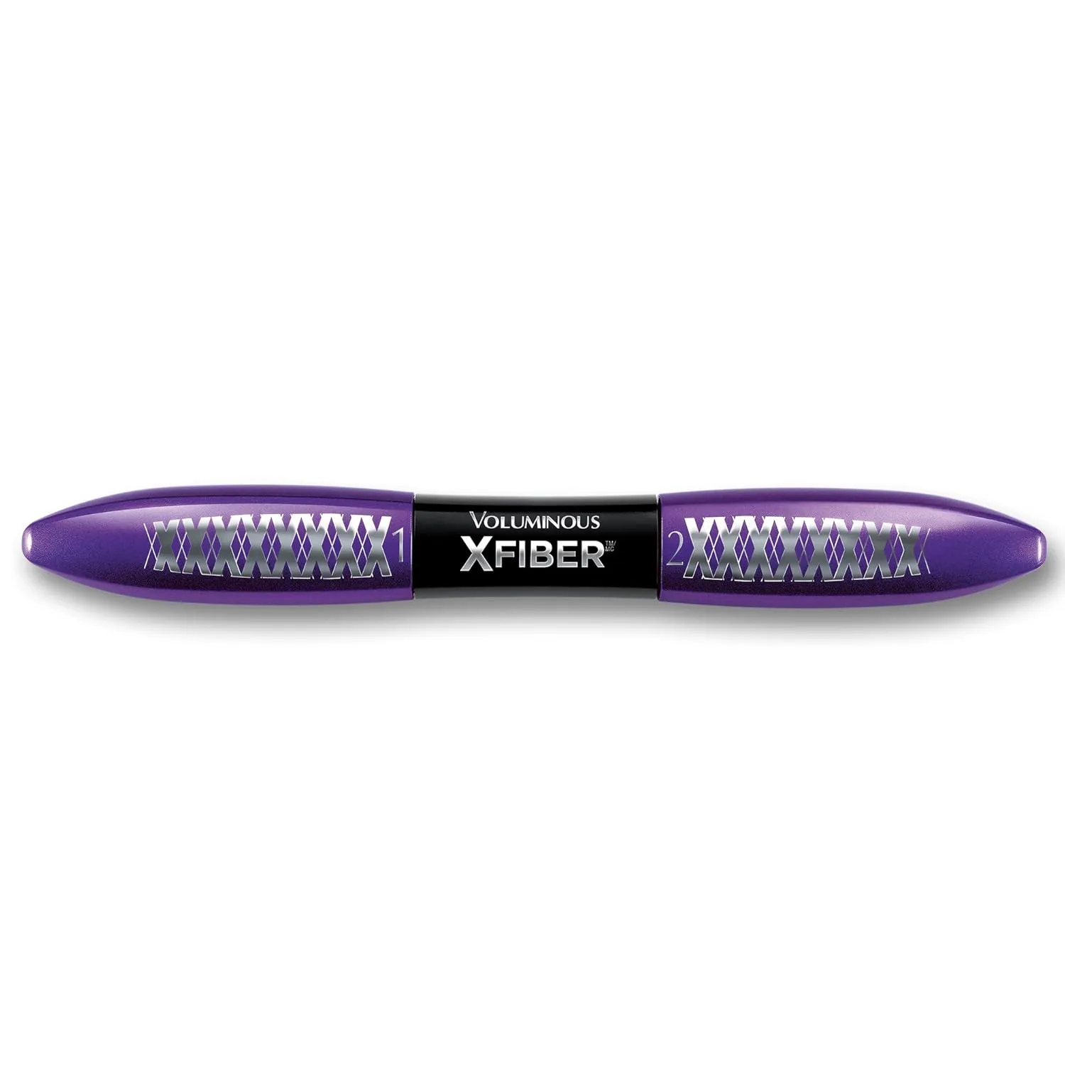 L’Oréal Paris Makeup Voluminous X Fiber Waterproof Mascara with Black Primer, Blackest Black, 1 Tube