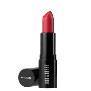 Lord & Berry ABSOLUTE Bright Satin Pigmented Nourishing & Hydrating Lipstick With Jojoba Seed Oil, Avocado Oil & Rose, Heart Beat