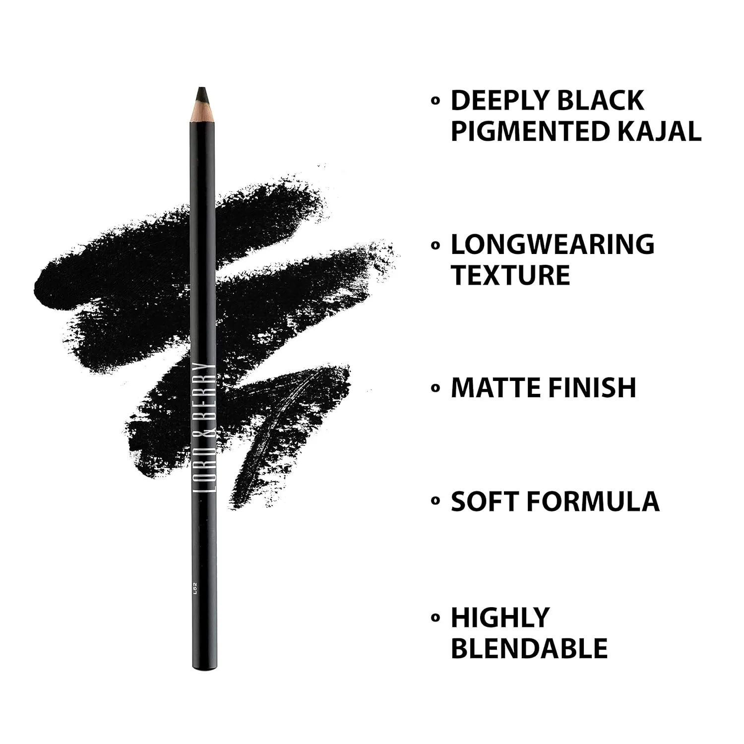 Lord & Berry Finish Eye Pencil Black