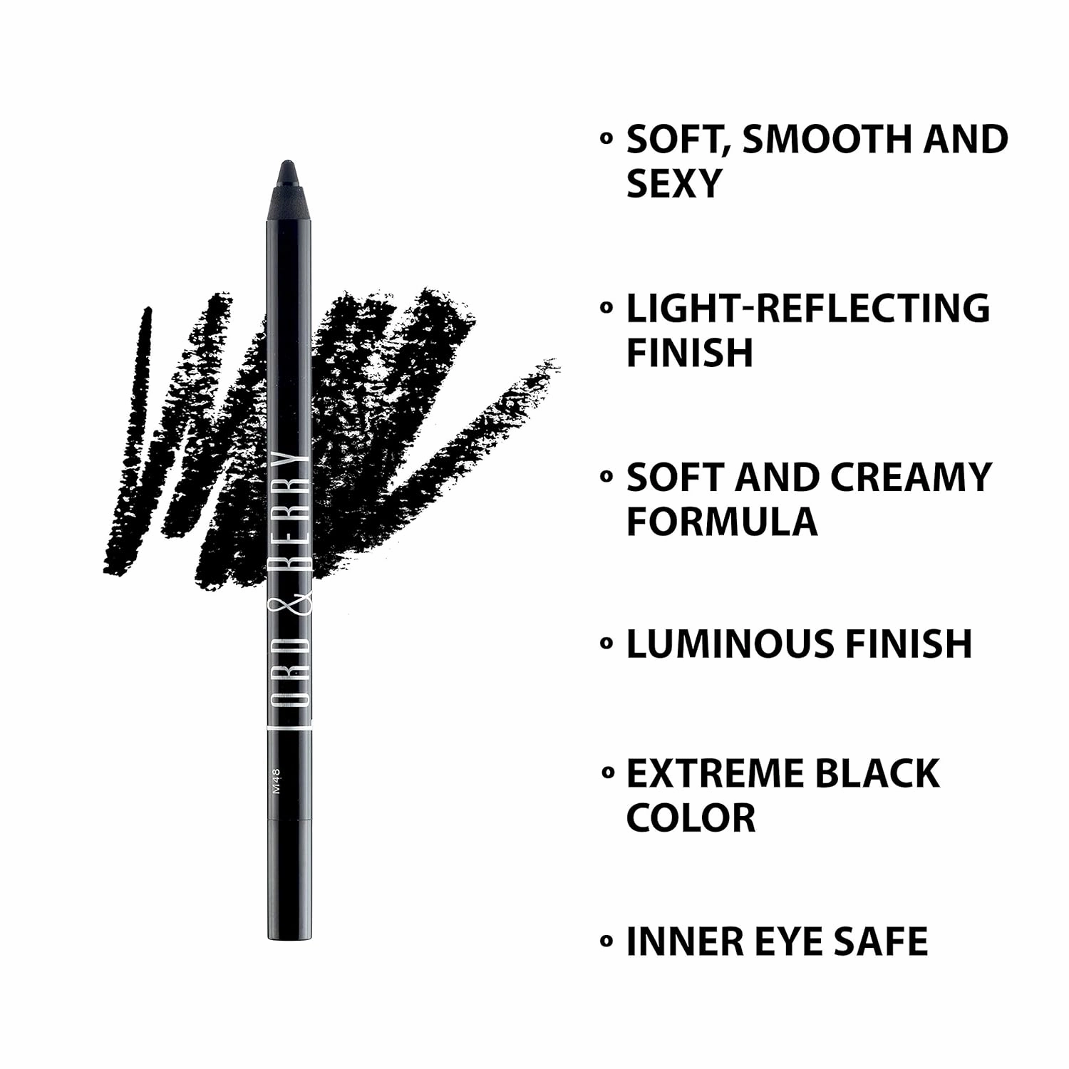 Lord & Berry Finish Eye Pencil Black