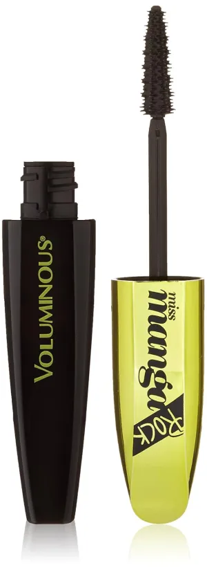 L'Oreal Paris Cosmetics Voluminous Miss Manga Rock Mascara, 388 Black, 0.27 Fluid Ounce