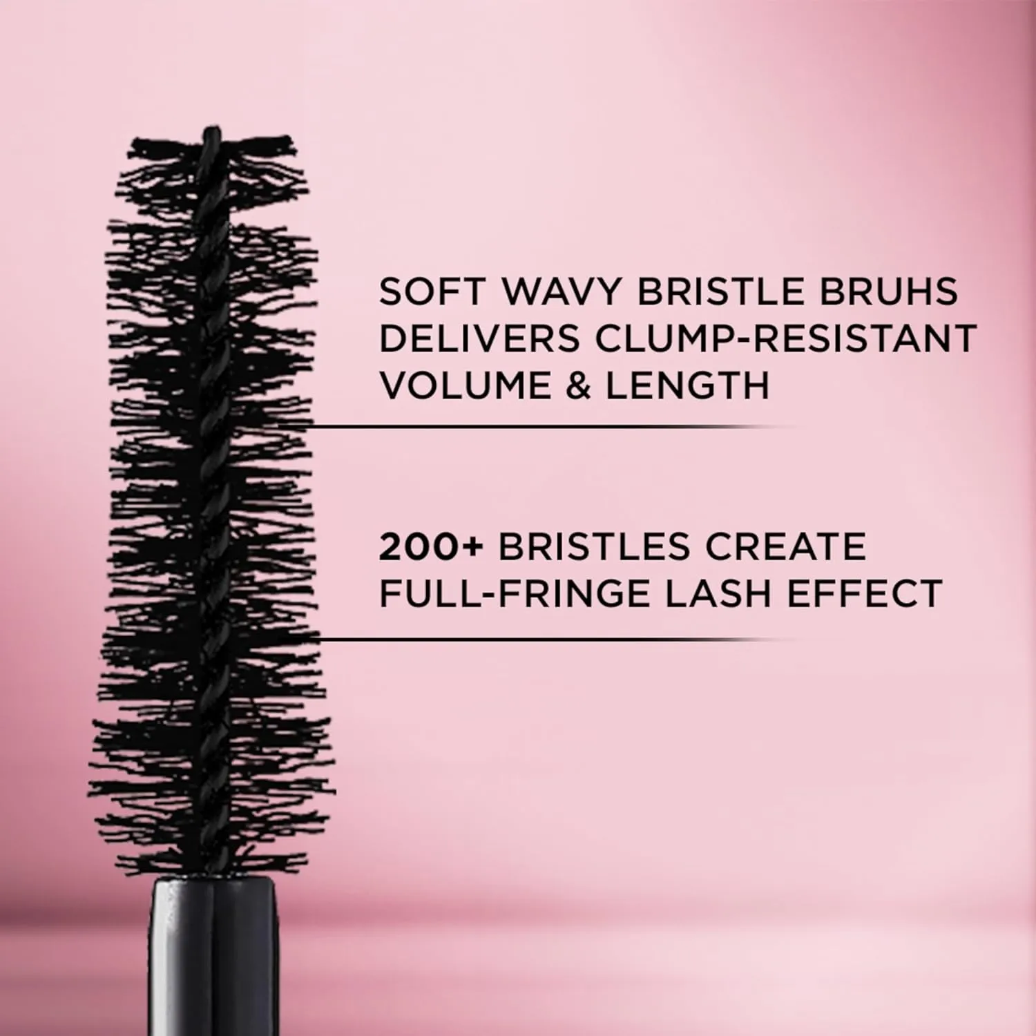 L'Oreal Paris Makeup Voluminous Lash Paradise Mascara, Voluptuous Volume, Intense Length, Feathery Soft Full Lashes, No Flaking, No Smudging, No Clumping, Blackest Black, 0.25 Fl Oz (Pack of 2)
