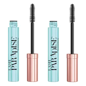 L'Oreal Paris Makeup Voluminous Lash Paradise Mascara, Voluptuous Volume, Intense Length, Feathery Soft Full Lashes, No Flaking, No Smudging, No Clumping, Blackest Black, 0.25 Fl Oz (Pack of 2)