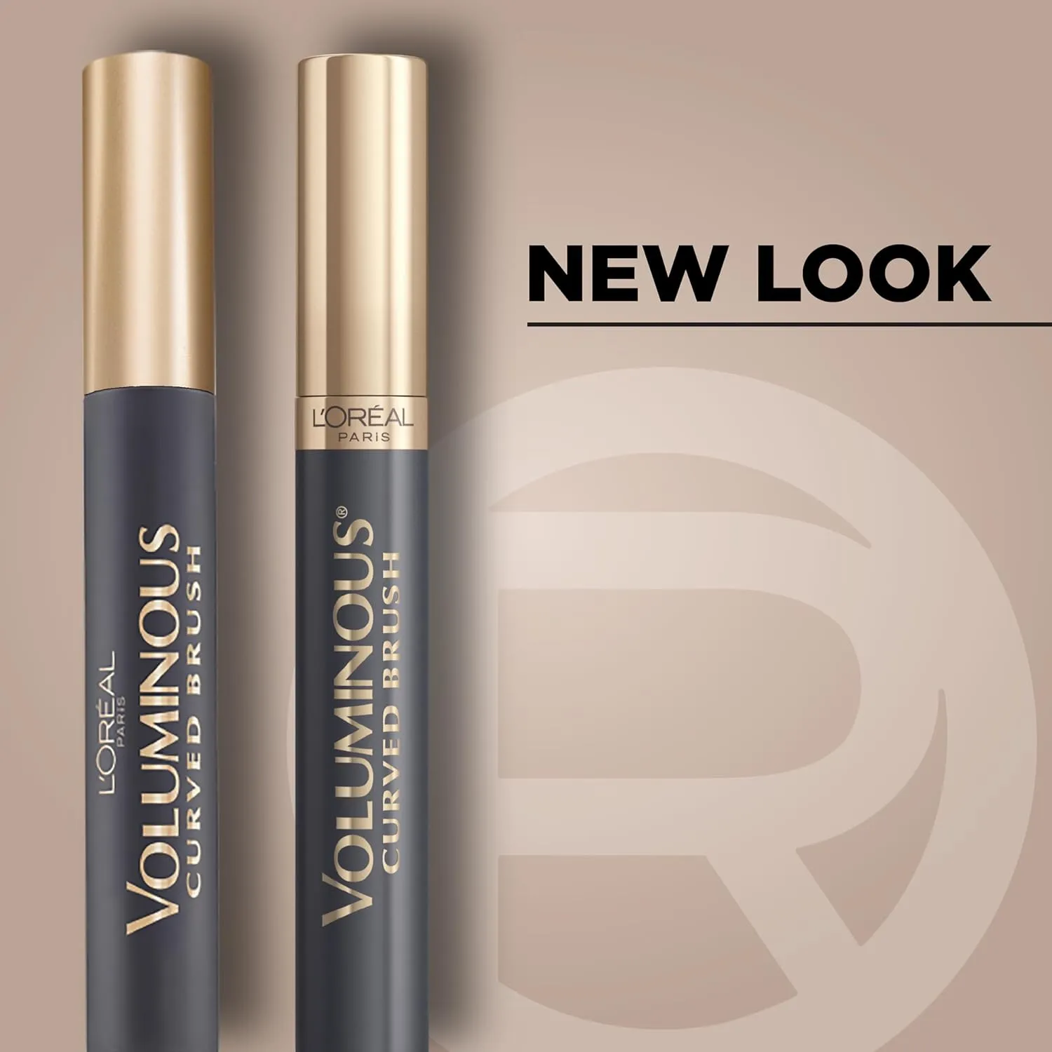 L’Oreal Paris Original Voluminous Mascara, Building Mascara Volume and Length Formula, Washable, Blackest Black, 0.26 Fl Oz., 2 Count