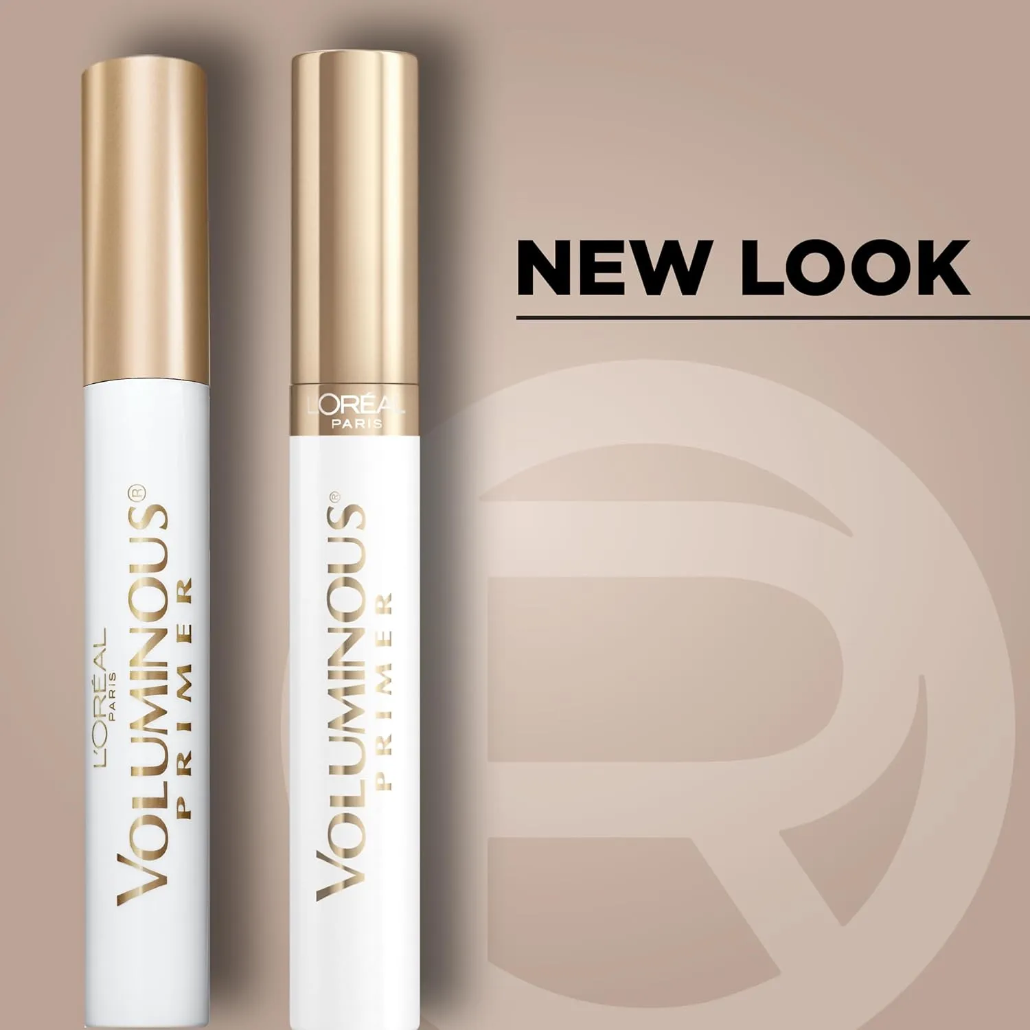 L'Oreal Paris Voluminous Lash Boosting Conditioning Primer Mascara, White Primer, 0.24 Fl Oz., 2 Count