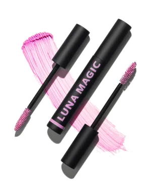 Luna Magic Va Va Pink Eyelash Primer for Mascara All Day Wear with Moisturizing Carnauba Wax & Tilia Tomentosa for Instant Lengthening & Volumizing - IPSY Featured, Vegan & Cruelty-Free - Size 0.9ml