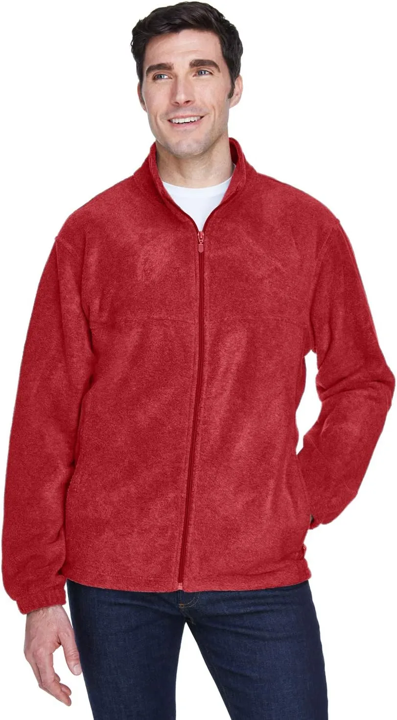M990 - Men's 8 oz. Full-Zip Fleece