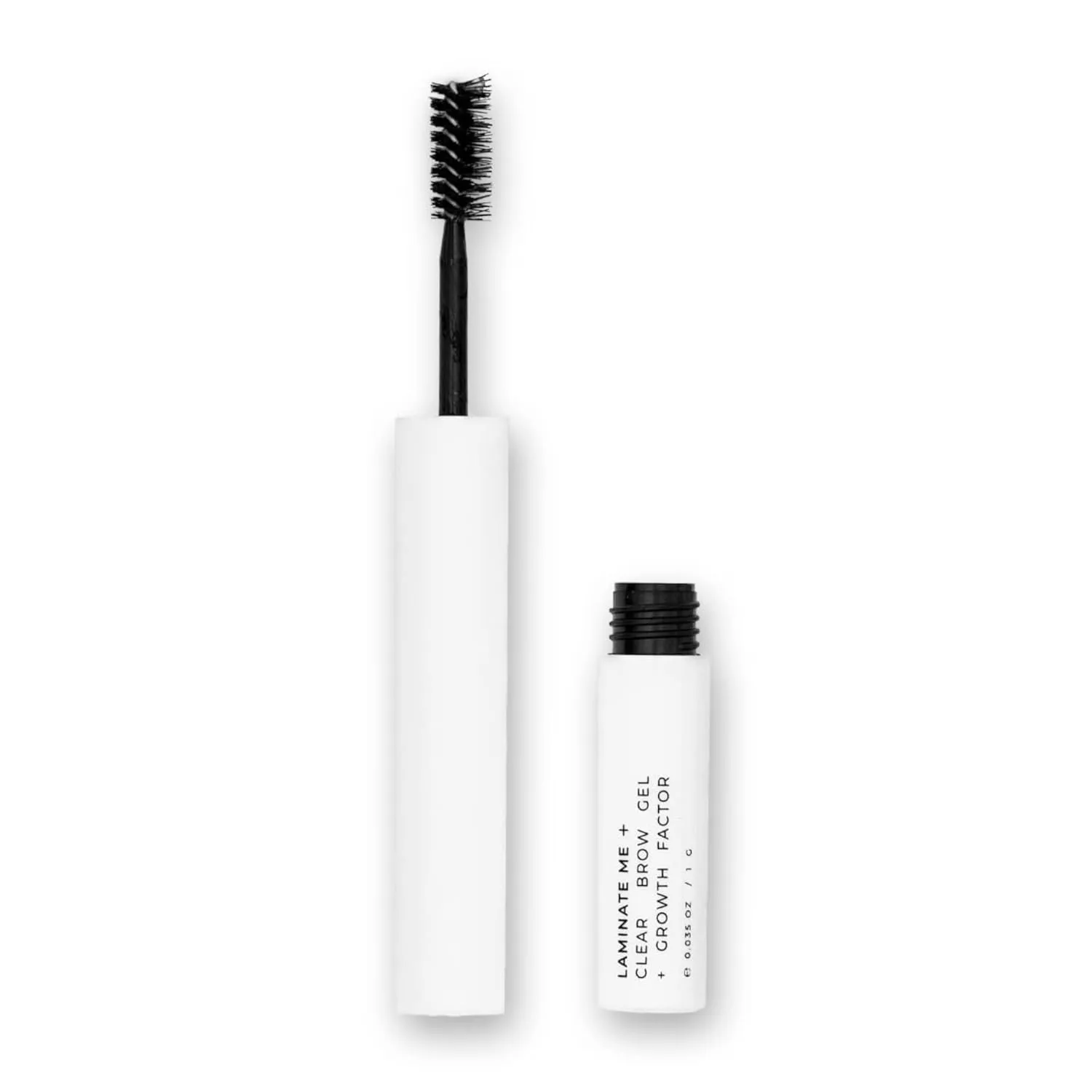 MADLUVV Laminate Me  Eyebrow Gel Clear Infused with Natural Brow Growth Serum, Dual-Side Styling Brush, Daily Use Medium Hold Lamination, Vegan Formula with Peptide, Biotin, Aloe