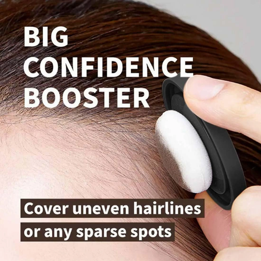 Magic Root Cover Up, Light Coffee, Instant Hair Shading Powder, Powdered, For Thinning Hair, Temporary