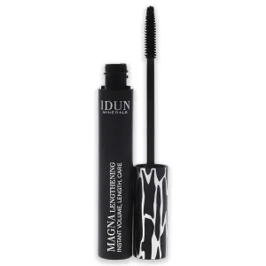 Magna Lengthening Mascara - Volumizing, Pigmented Solution Enhances Short Lashes - Hydrating Mineral Formula without Smudging - Vegan and Cruelty Free - 009 Black - 0.44 oz
