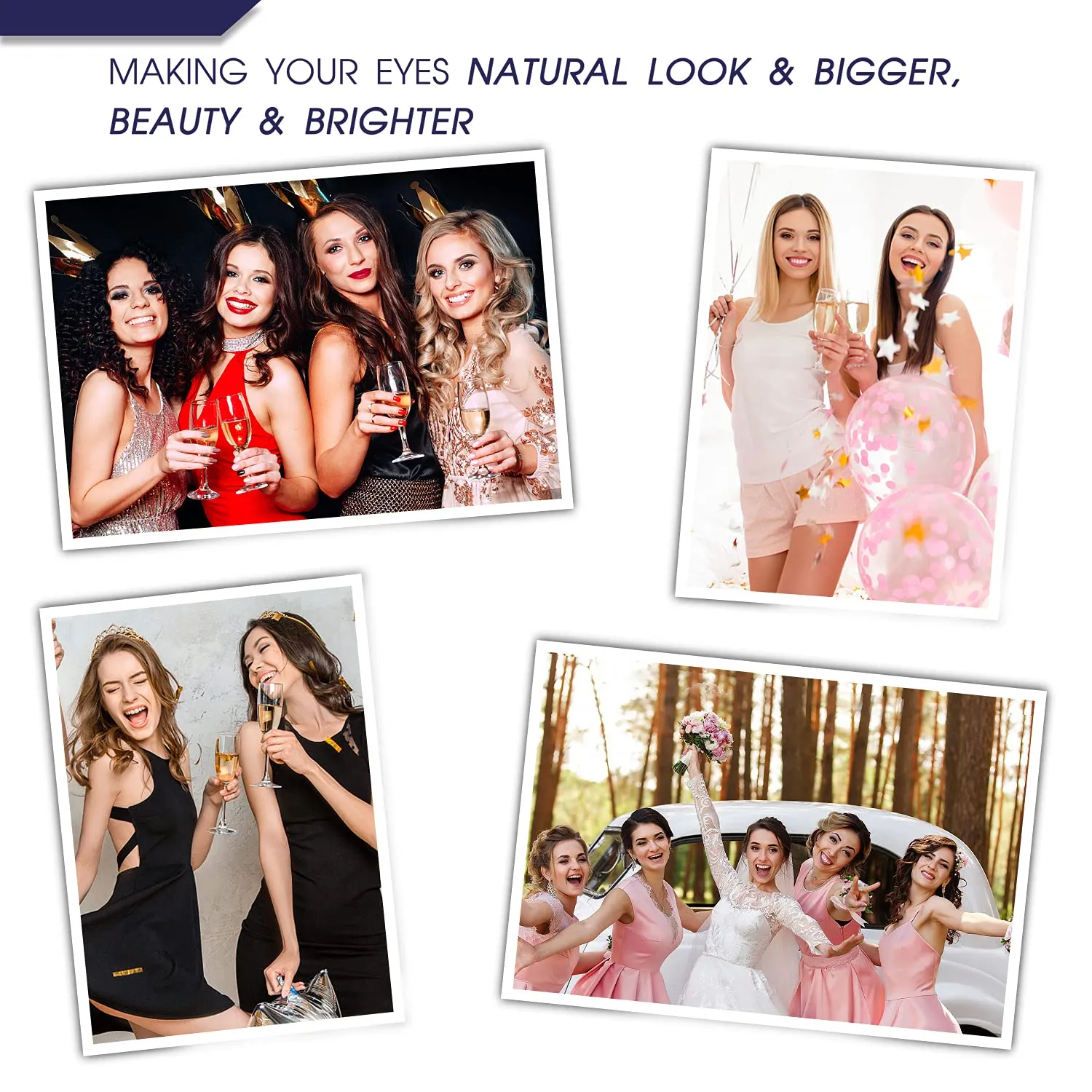 Magnetic Eyelashes Lashes,10 Pairs Magnetic Lash Kit with Liner,3D Natural Look,Reusable Cat-Eye Magnet False Eyelashes Cruelty Free.