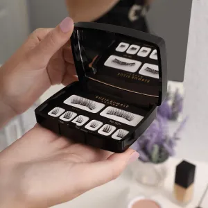 Magnetic Eyelashes Natural Look; Reusable Magnetic Lashes Eyelash Extension Kit - Pestañas Postizas Magneticas - Comes with Beautiful Mirror Travel Case