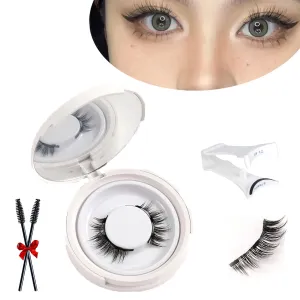Magnetic Eyelashes with Applicator,Co Magnetic Eyelashes, Magnetic Eye Lashes, False Eye Lashes (Fuller)