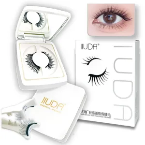 Magnetic False Eyelashes Kit - Soft Lightweight Breathable Reusable Durable Easy to Apply & Remove | Glue-Free Natural Look Stunning Volume & Length | Everyday Wear Special Occasions Makeup