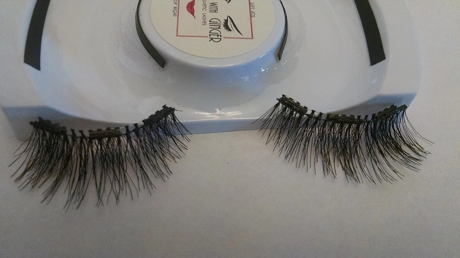 Magnetic Lashes 1 inch wide - 10mm 13mm 16mm 19mm options - 100% Human Hair - Natural Look (16mm)