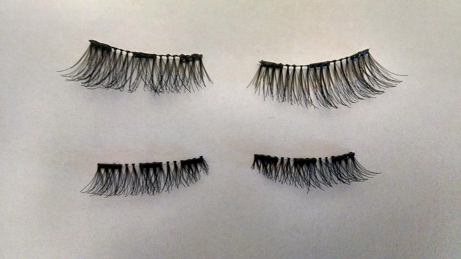 Magnetic Lashes 1 inch wide - 10mm 13mm 16mm 19mm options - 100% Human Hair - Natural Look (16mm)