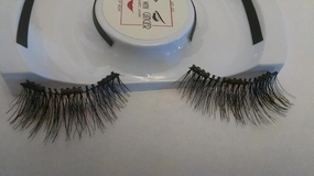 Magnetic Lashes 1 inch wide - 10mm 13mm 16mm 19mm options - 100% Human Hair - Natural Look (16mm)