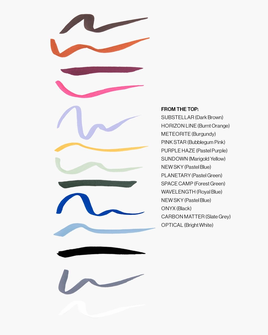 MAKE Beauty Liquid Line Waterproof Liquid Eyeliner Pen. Smudge-Proof Felt Tip for Precise Application of Lines, Wings, and Graphics. Long Lasting Eye Liner - Shade, Onyx. Black Eyeliner