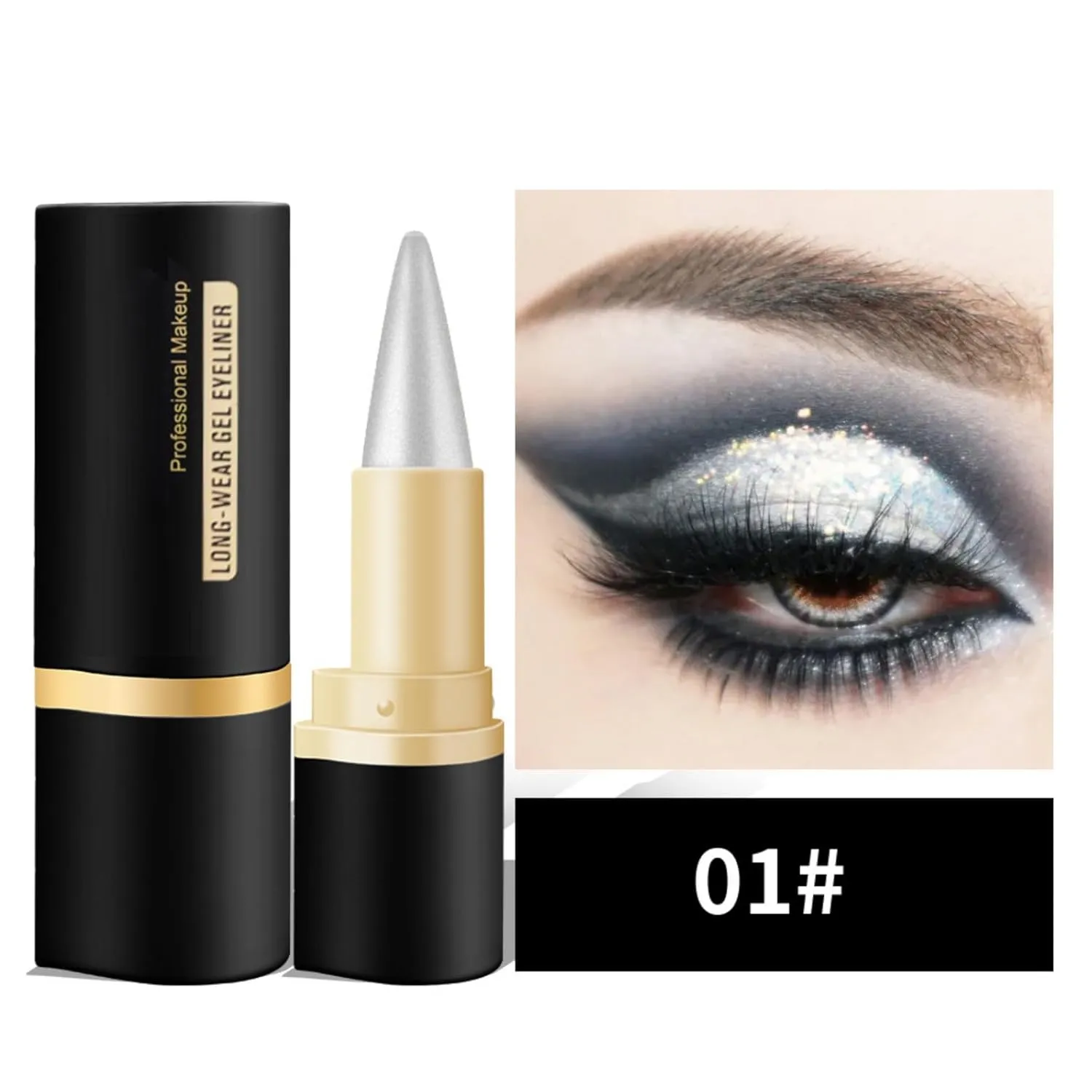 Makeup Eyeshadow Eye Liners Black Face Paint Stick Eye Liner Pencils Smudge