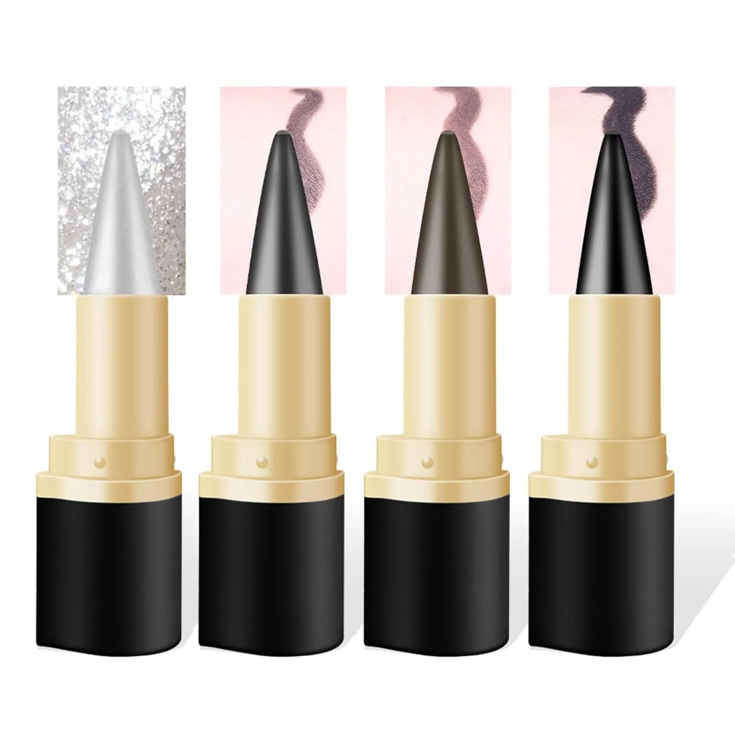 Makeup Eyeshadow Eye Liners Black Face Paint Stick Eye Liner Pencils Smudge