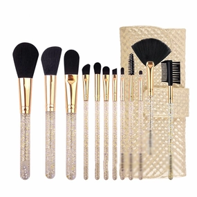 Makeup brush set 12 pieces super soft brush set, full set of powder blusher brush beauty tools