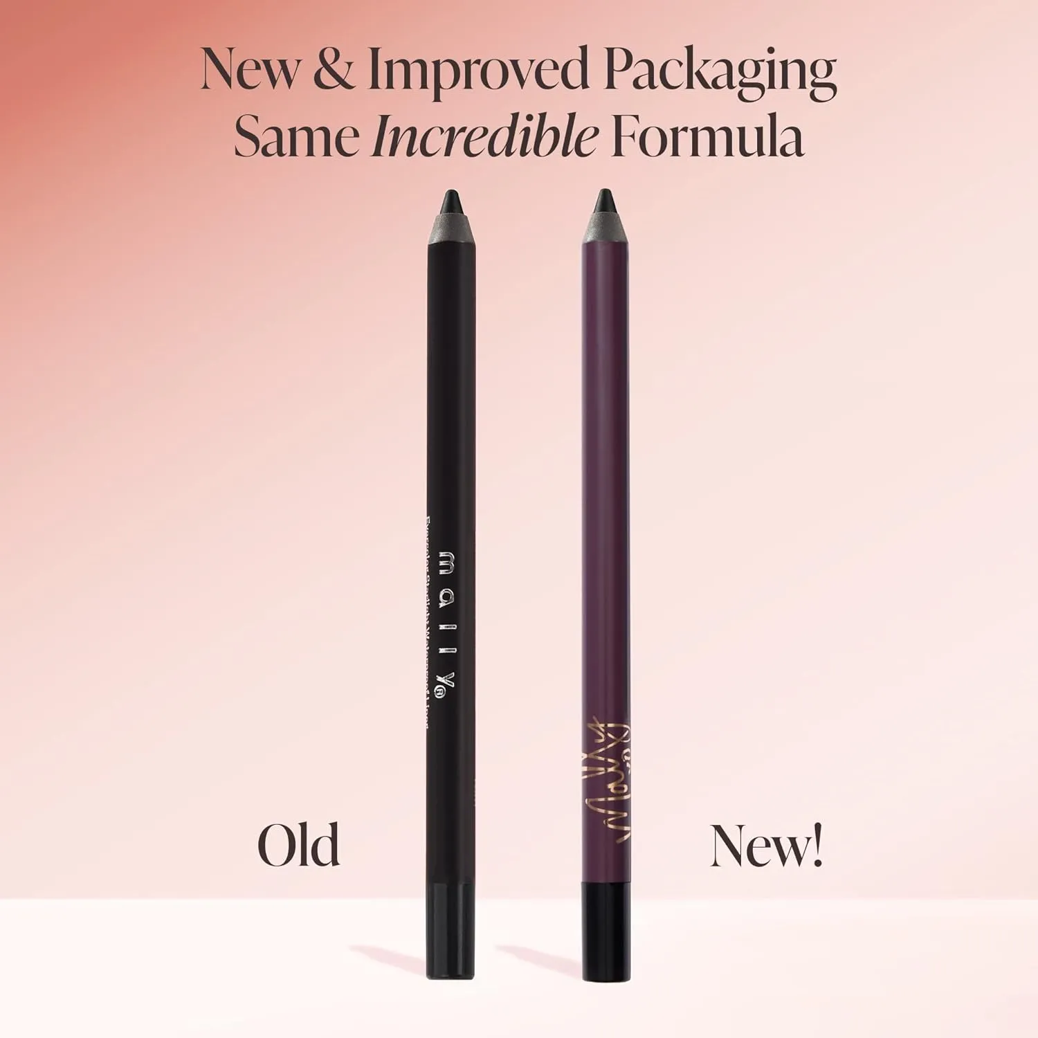 Mally Beauty Evercolor Starlight Waterproof Eyeliner - Midnight Black- Smudge-Proof, Longwear, Creamy Gel - Sharpenable Eyeliner