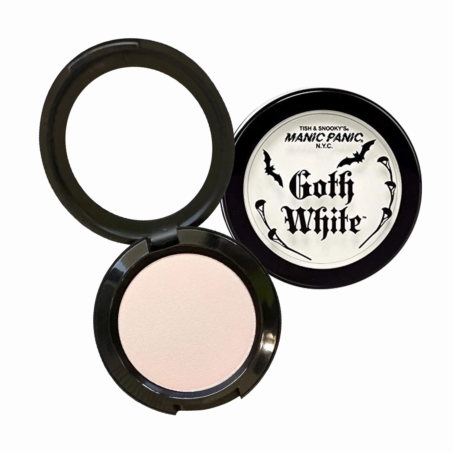 MANIC PANIC Coffin Dust Translucent Setting Powder Bundle with Goth White Foundation