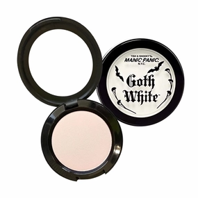 MANIC PANIC Coffin Dust Translucent Setting Powder Bundle with Goth White Foundation