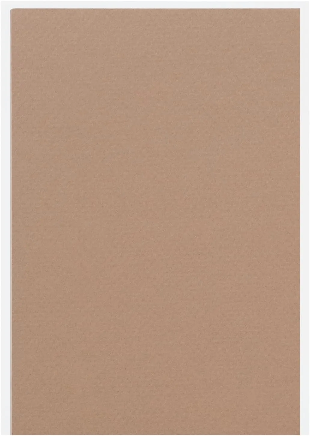 Maruman POST188PA Colored Drawing Paper, Mint Postcards, 20 Sheets, Chestnut Brown
