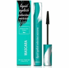 Mascara Liquid Lash Extensions, Waterproof Sweatproof Long Lasting Non-Smudged Magic Mascaras, Lengthening   Volumizing Lash Mascara