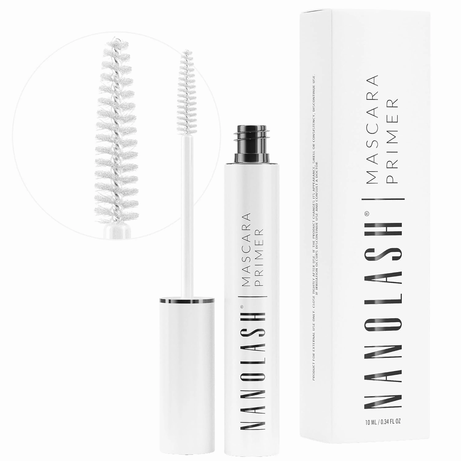 Mascara Primer 10 ml - Increases Volume, Mascara Base, Eyelash Nourishing Base, Transparent lash Primer