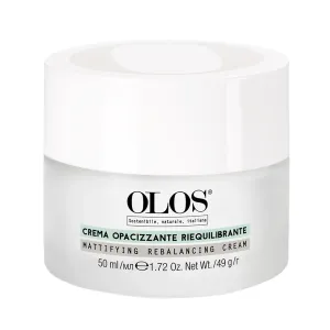Mattifying Rebalancing Cream - Face Cream for Oily Skin - Controls Sebum Production, Improves Skin Texture - Non-Clogging Makeup Primer - 1.7 oz