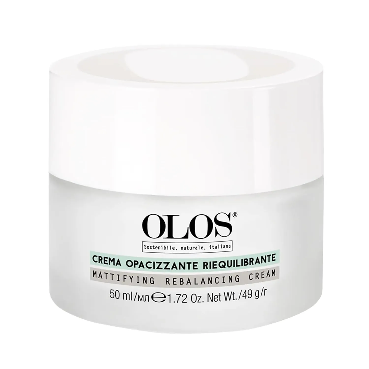 Mattifying Rebalancing Cream - Face Cream for Oily Skin - Controls Sebum Production, Improves Skin Texture - Non-Clogging Makeup Primer - 1.7 oz