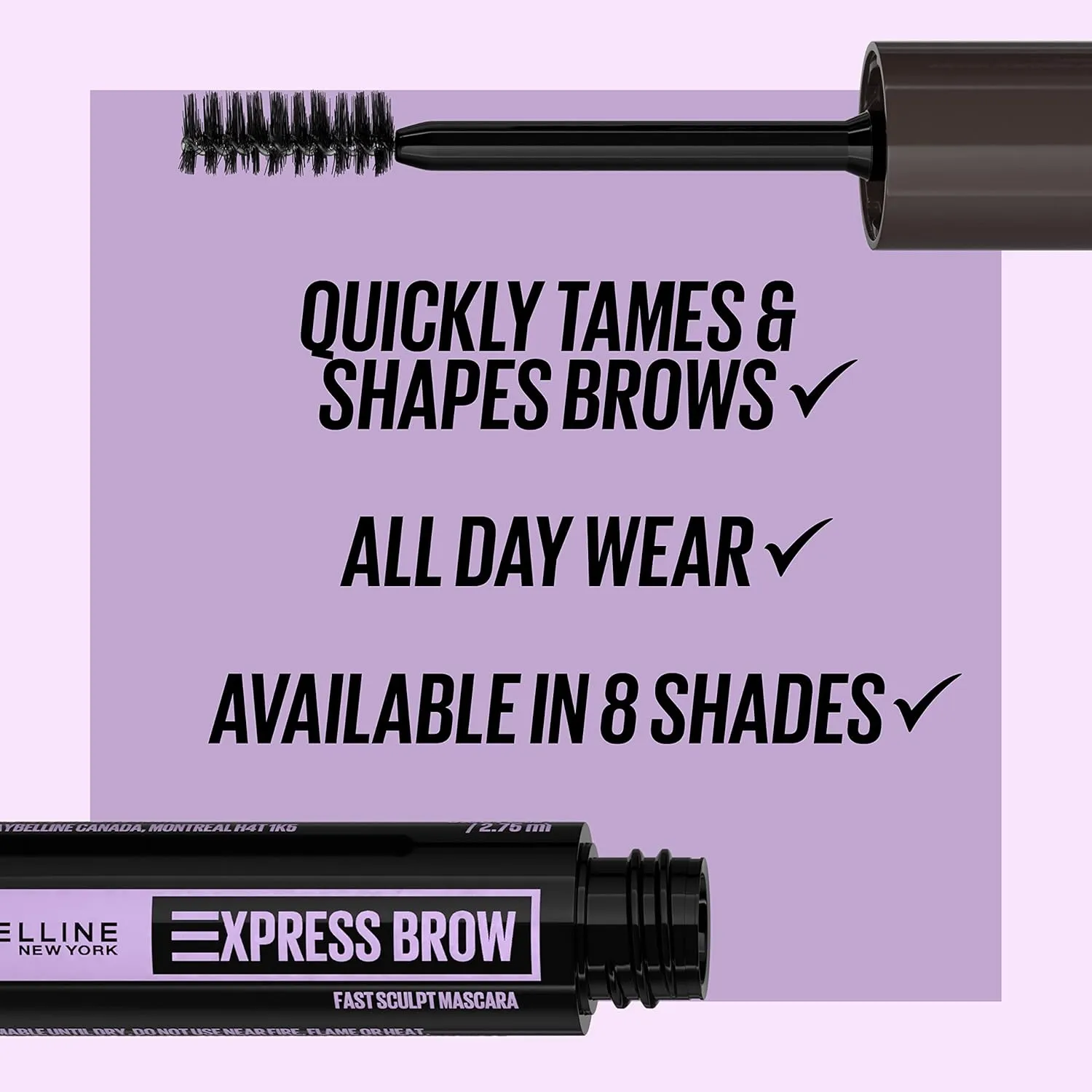 Maybelline Brow Ultra Slim Defining Brow Pencil   Brow Fast Sculpt Brow Gel Makeup Bundle, Includes 1 Blonde Eyebrow Pencil and 1 Clear Eyebrow Gel