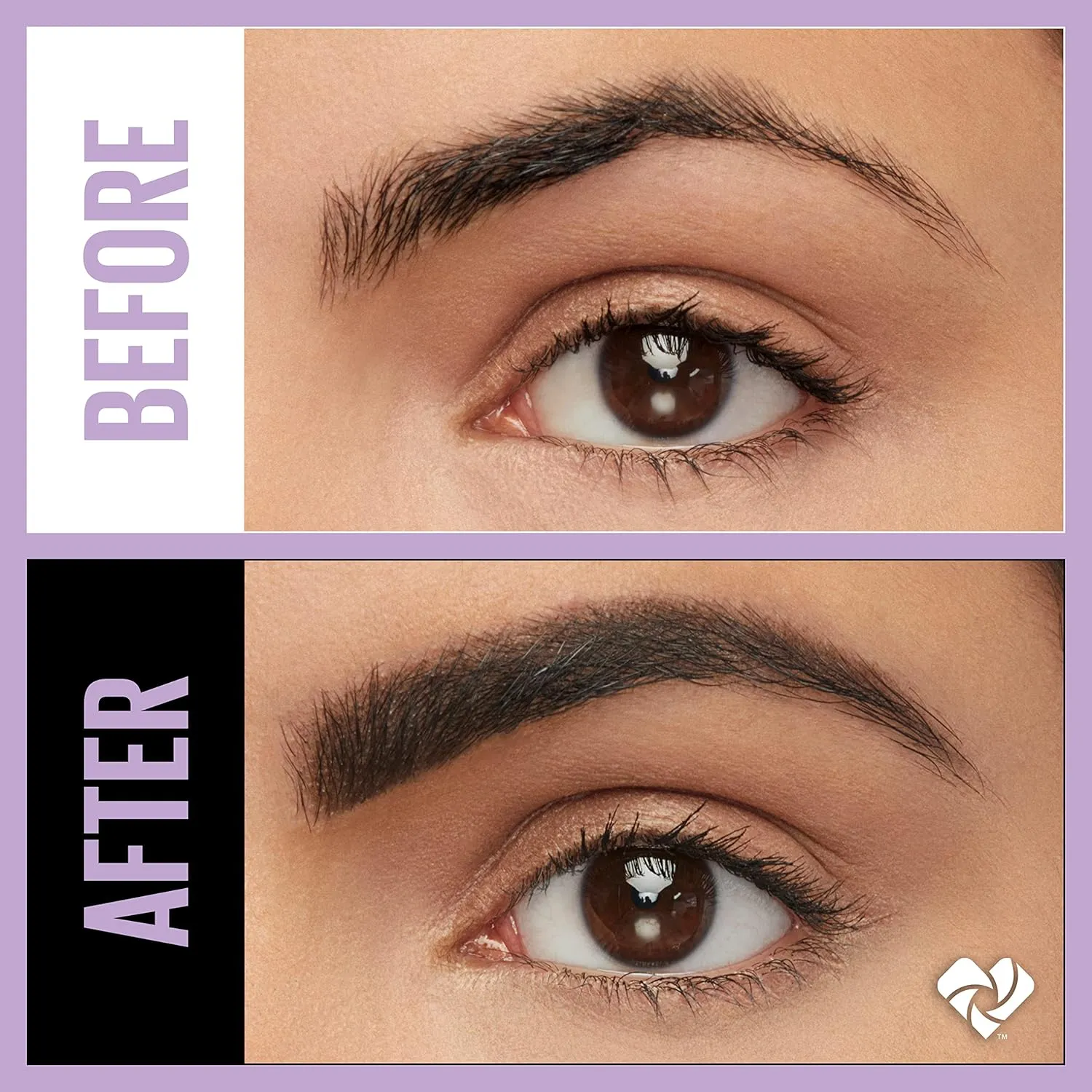 Maybelline Brow Ultra Slim Defining Brow Pencil   Brow Fast Sculpt Brow Gel Makeup Bundle, Includes 1 Deep Brown Eyebrow Pencil and 1 Clear Eyebrow Gel