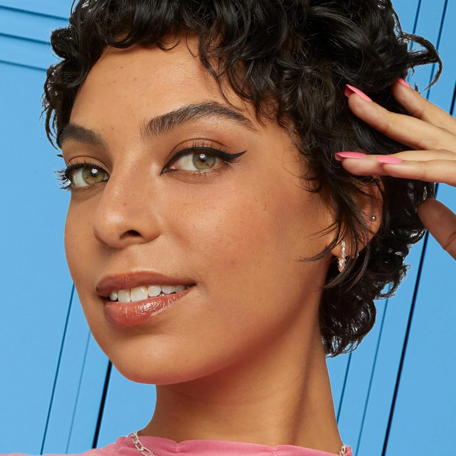 Maybelline Full 'N Soft Waterproof Mascara   Eyestudio Master Precise All Day Waterproof Liquid Eyeliner Makeup Bundle, Includes 1 Mascara in Very Black and 1 Eyeliner in Black