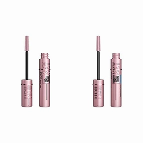 Maybelline Lash Sensational Sky High Waterproof Mascara Makeup, Volumizing, Lengthening, Defining & Lash Sensational Sky High Washable Mascara Makeup, Volumizing, Lengthening, Defining