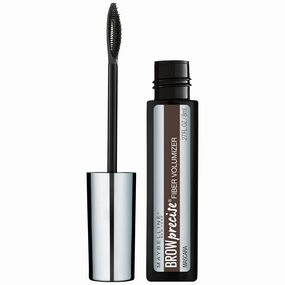 Maybelline New York Brow Precise Fiber Volumizer Eyebrow Mascara, Medium Brown, 0.27 fl. oz.
