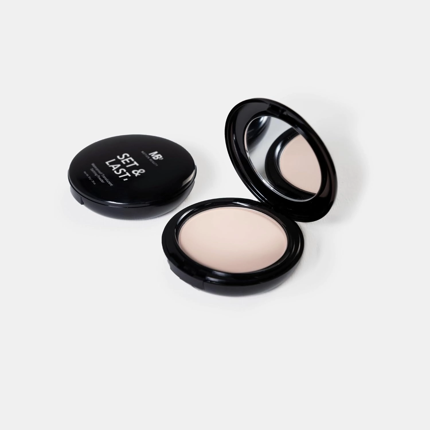 MB Setting Powder for Black Women, Translucent & Matte Finish for Dark Skin Tones, Pressed, Non-Ashy, Waterproof (0.35 oz) by Avantic Beauty