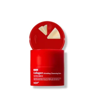 MDP  RED LACTO COLLAGEN GRINDING CLEANSING BALM, Pore Cleansing, Hydrating, 1.69 oz/50ml, Pore Tightening, Travel Cleanser