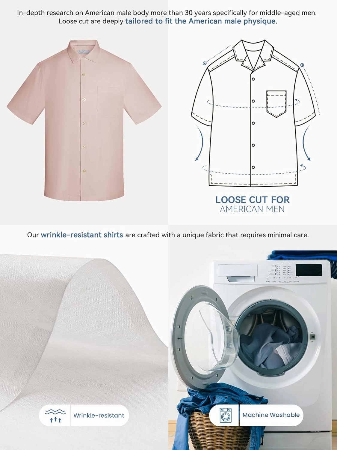 Men's Silk Hawaiian Short Sleeve Button Down Shirt Casual Tropical Holiday Beach Shirts